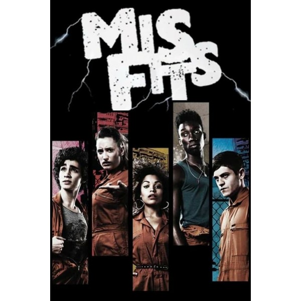 Misfits Series 1-5 DVD Box Set