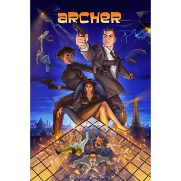 Archer Season 1-14 DVD Box Set
